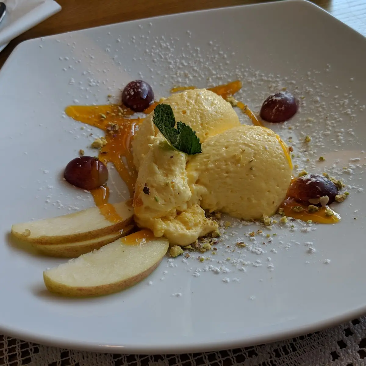 Mango-mousse