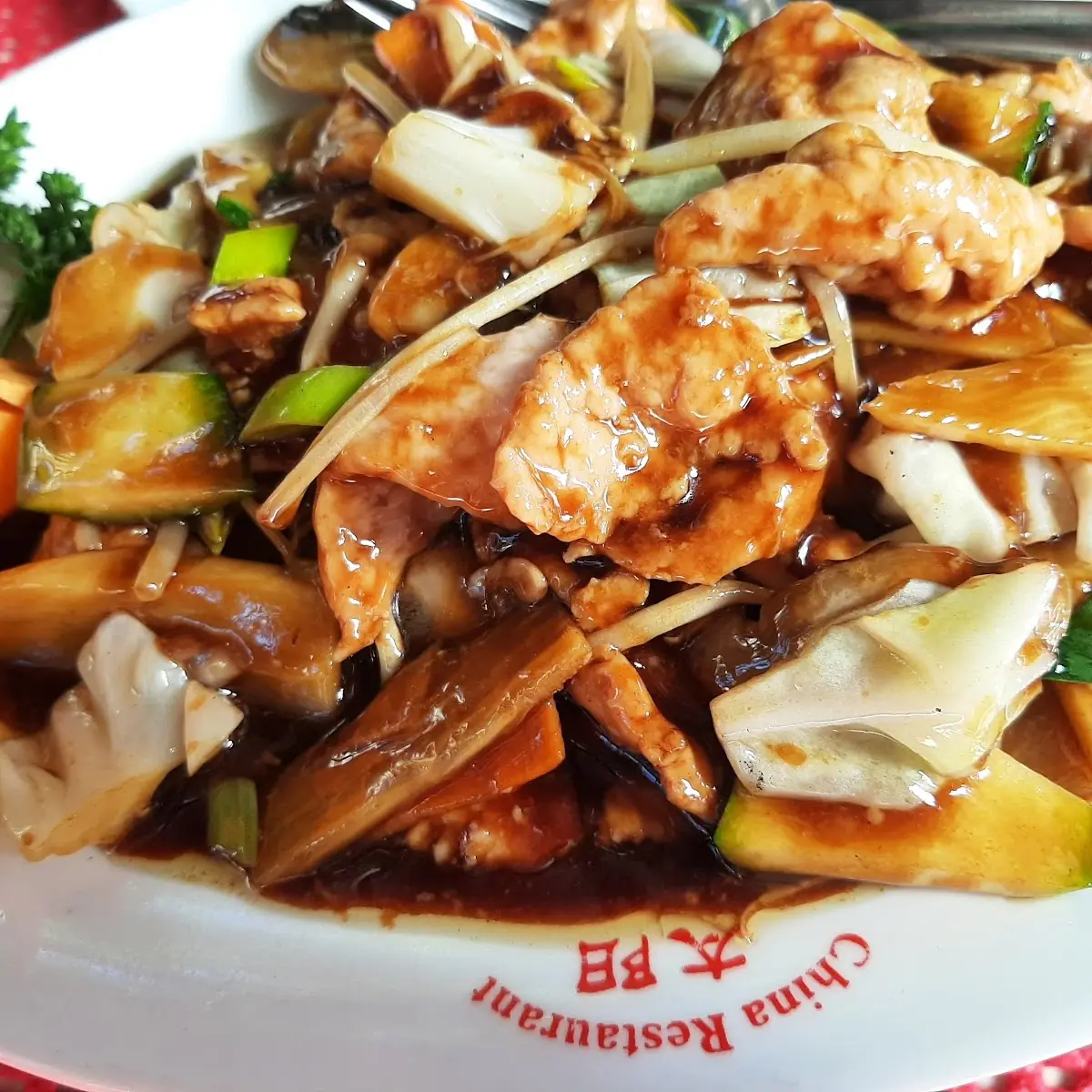Schweinefleisch Chop Suey