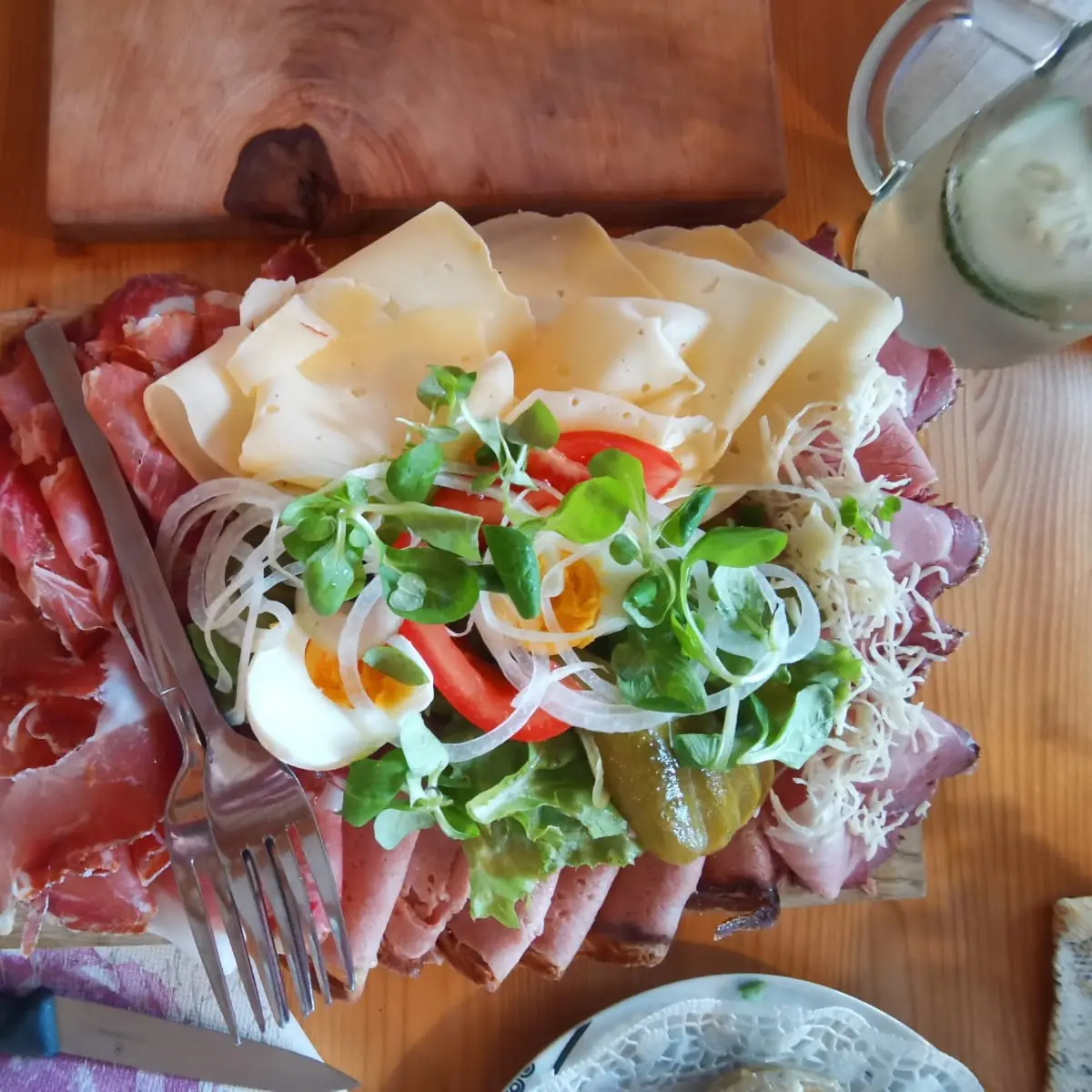 Käse Schinken Platte