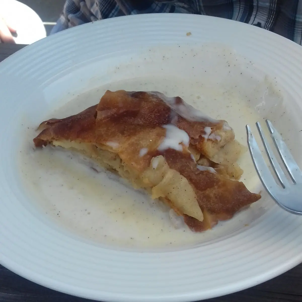 Hausgemachter Strudel Mit Vanillesosse