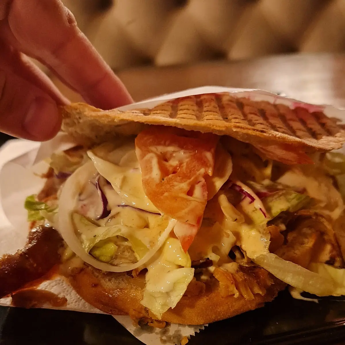 Mix Kebab in Pita Bread