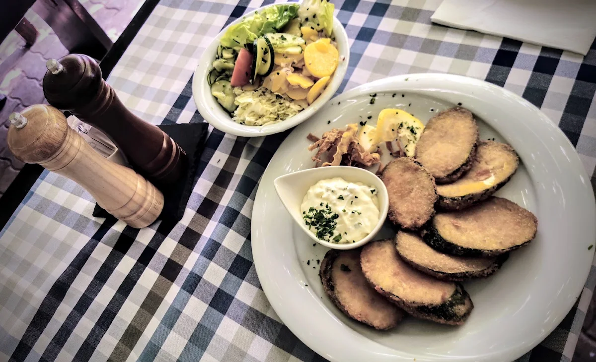 Gebratene Zucchini