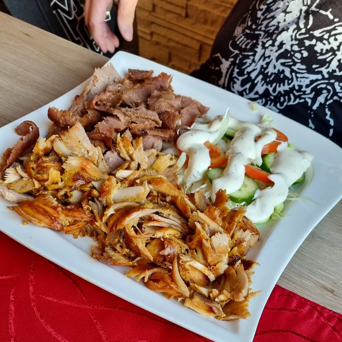 Kebap Teller Geflügel
