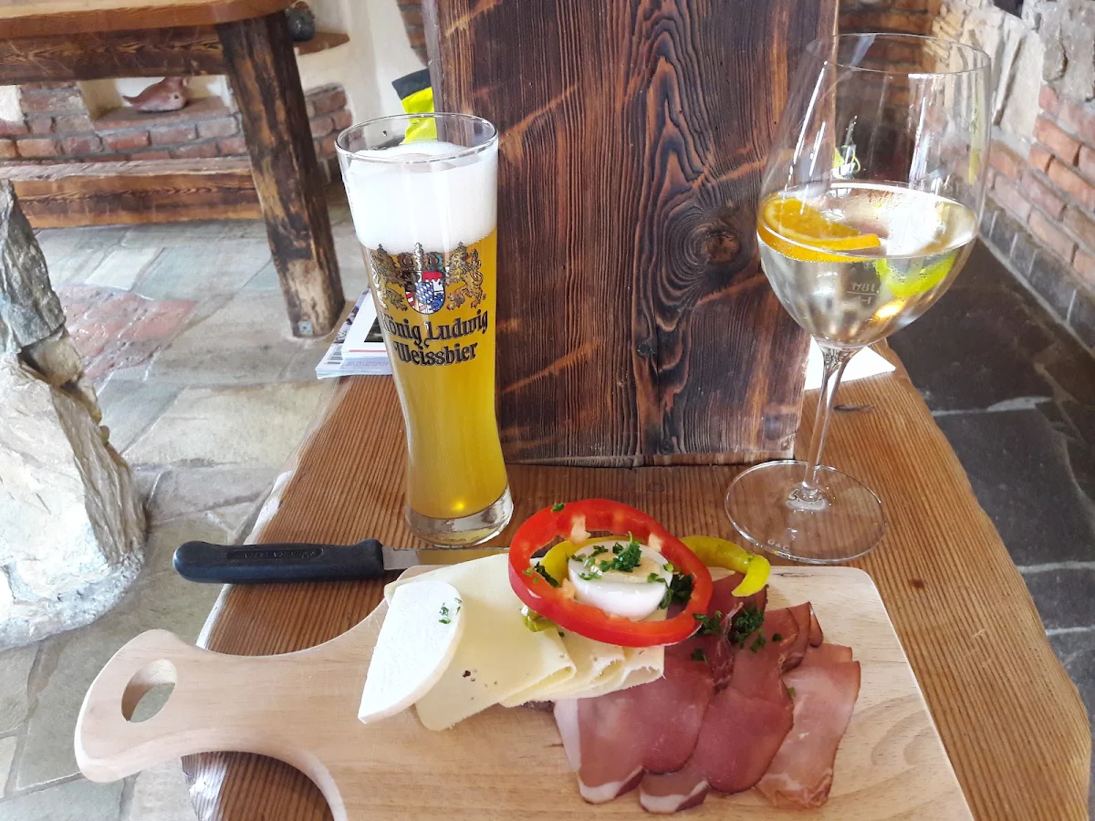Brot Mit Speck Und Käse