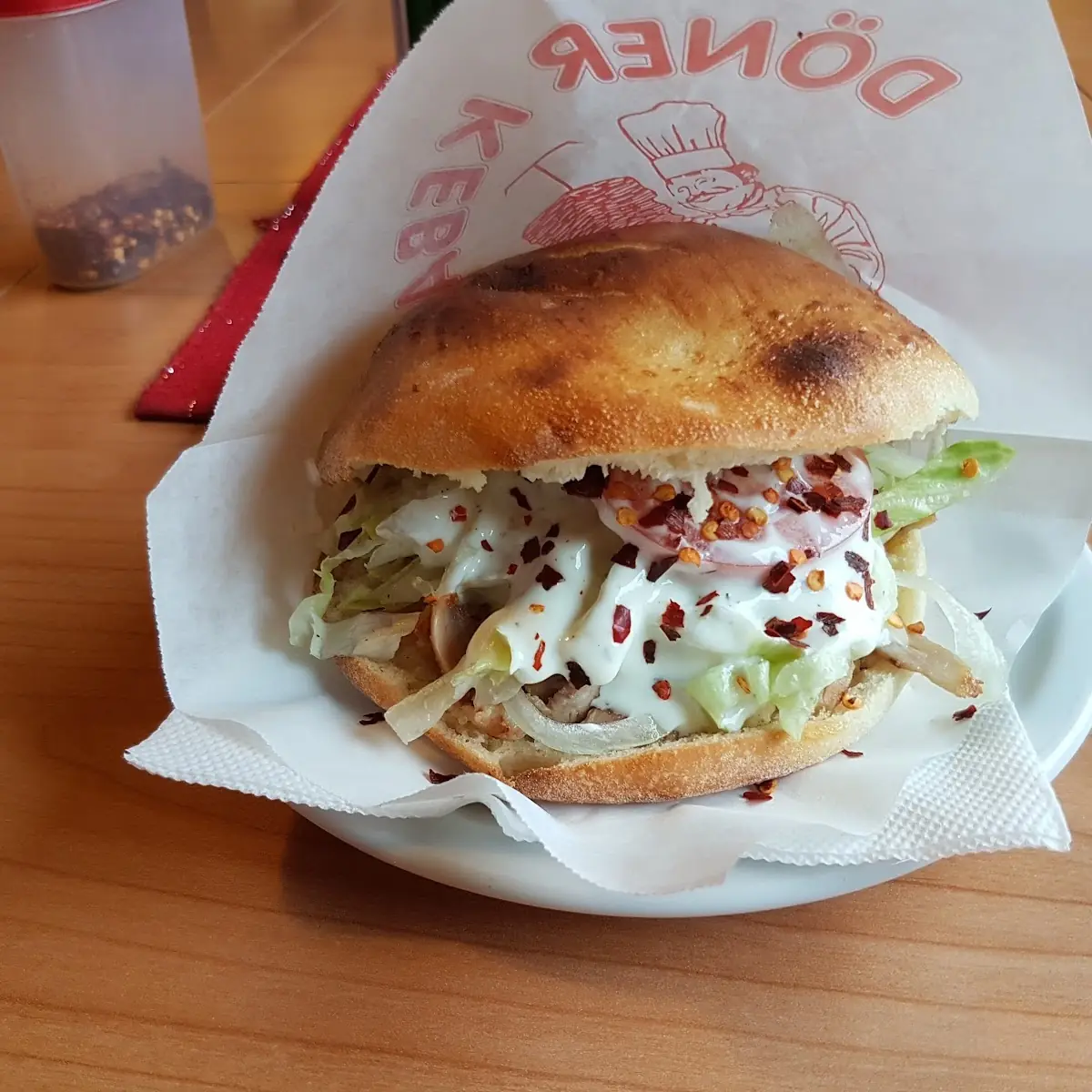 Vegetarisches Kebap