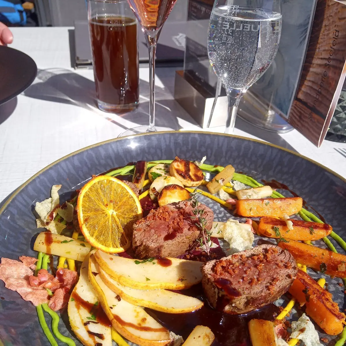 Hisrchfilet Mit Süßkartoffeln