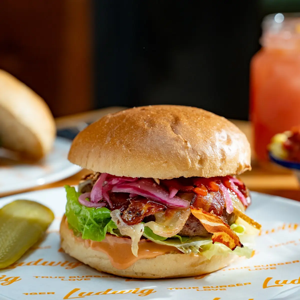 BBQ Chicken Burger