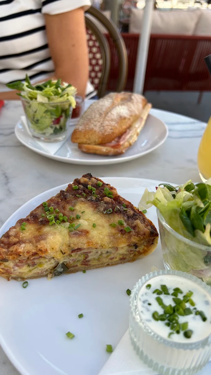 Ciabatta with Ham and Cheese
