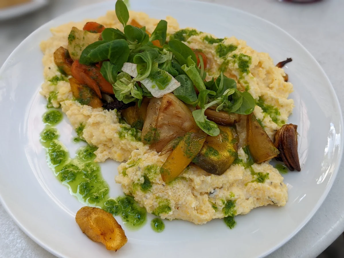 Polenta Mit Gebratenem Gemüse
