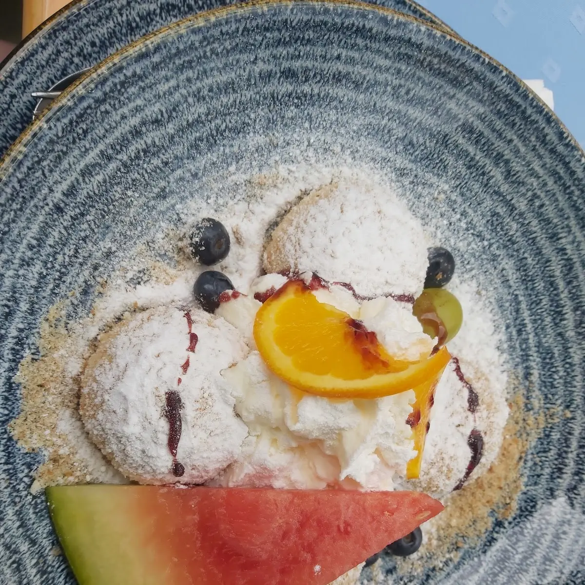 Heidelbeertopfenknödel