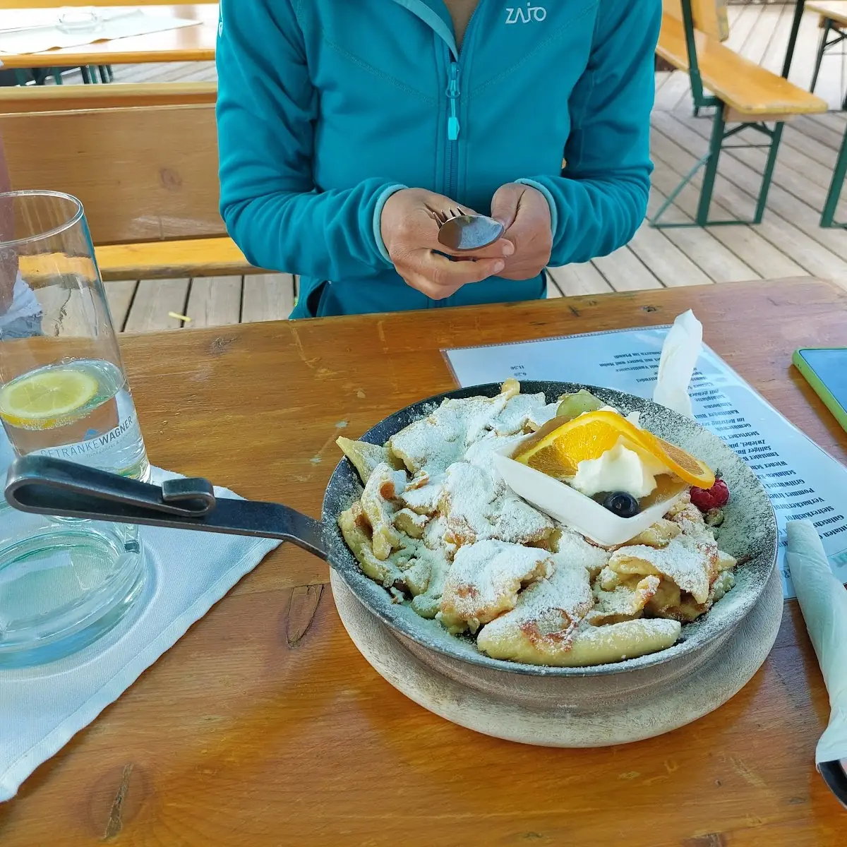 Kaiserschmarrn Mit Apfel Mus