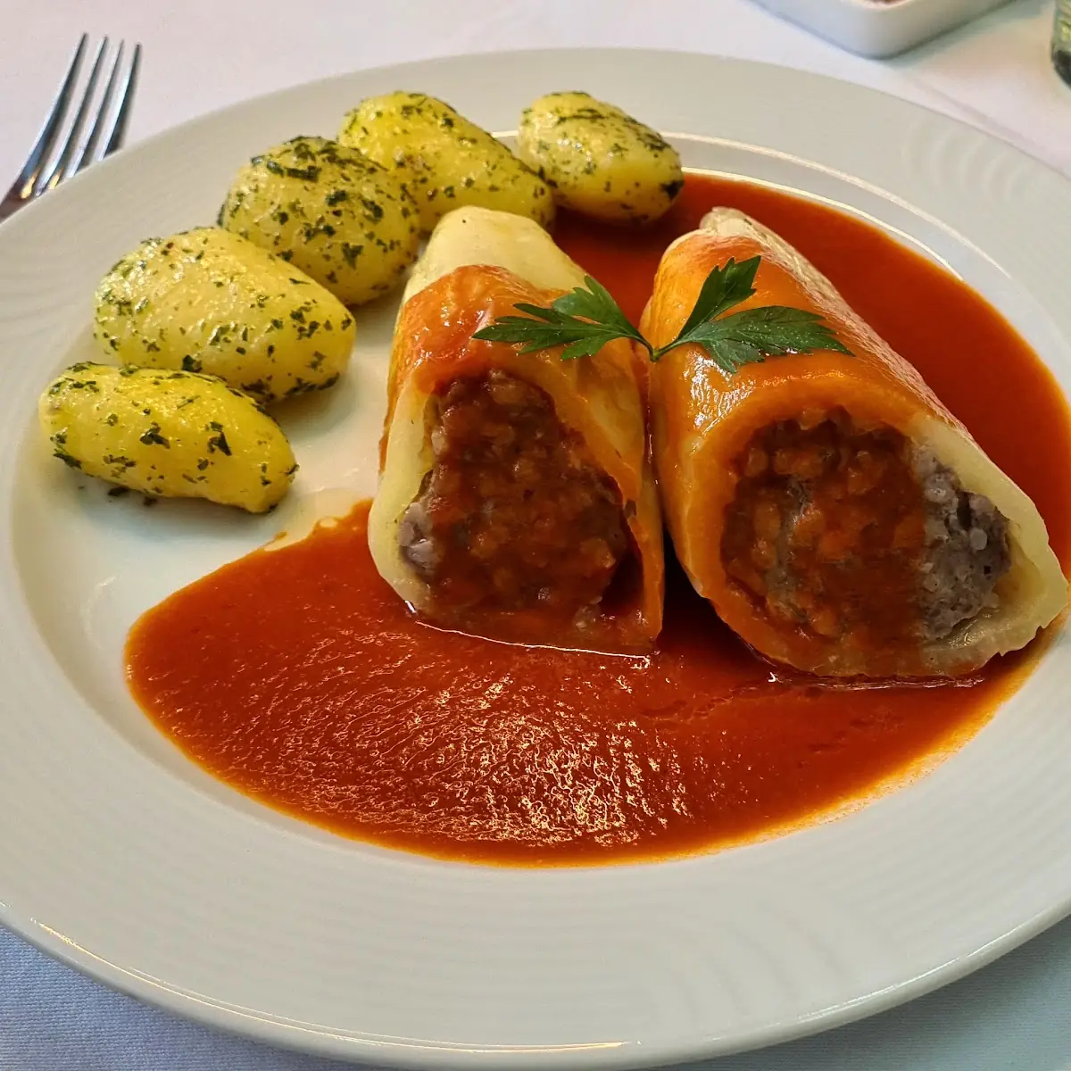 Gefüllte Spitzpaprika