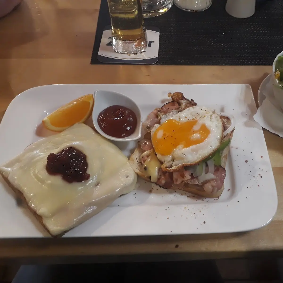 Zweierlei Vom Toast
