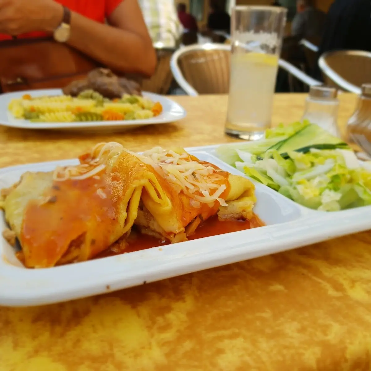 Fleisch-palatschinke