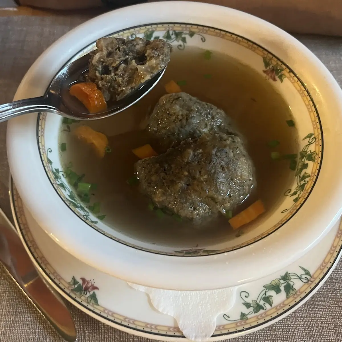 Leberknödel Suppe