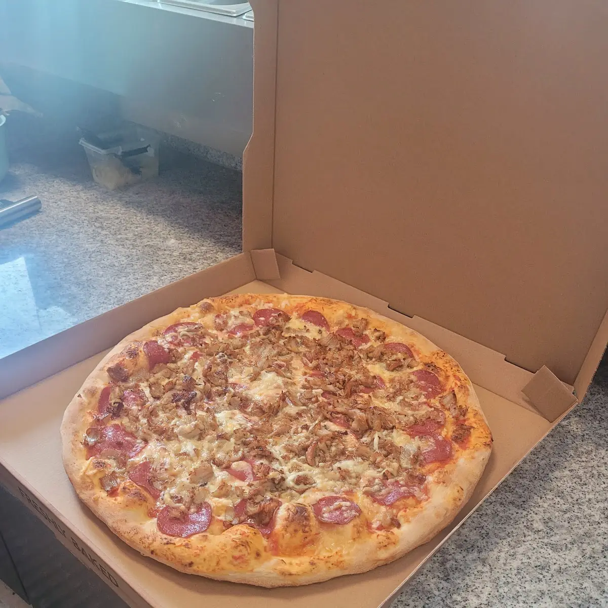 Pizza Fried Dal