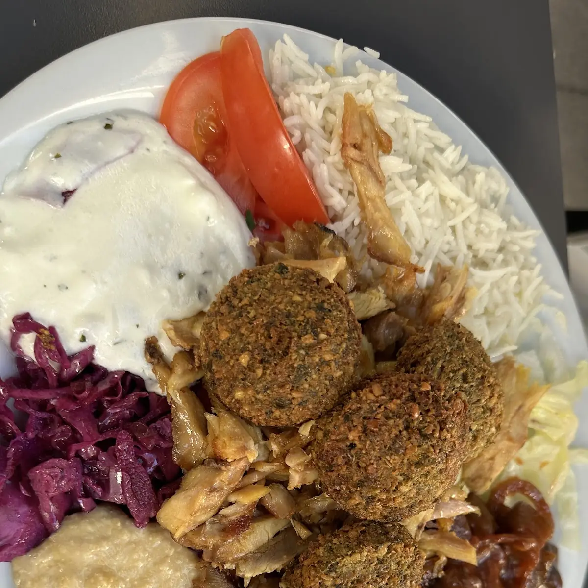 Falafel Teller