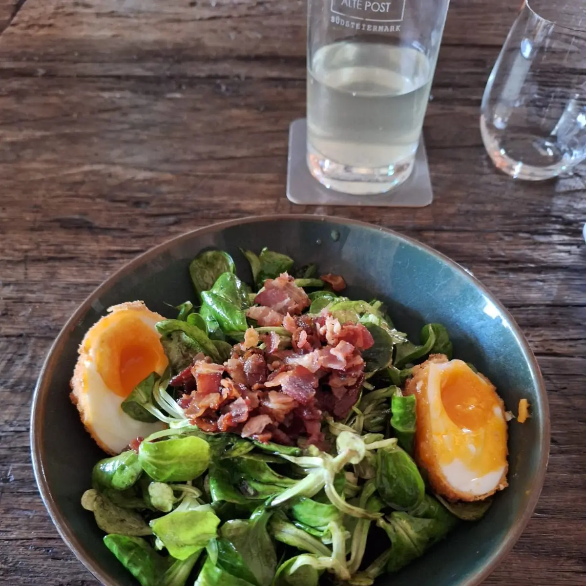 Vogerlsalat Mit Erdäpfel Und Speck
