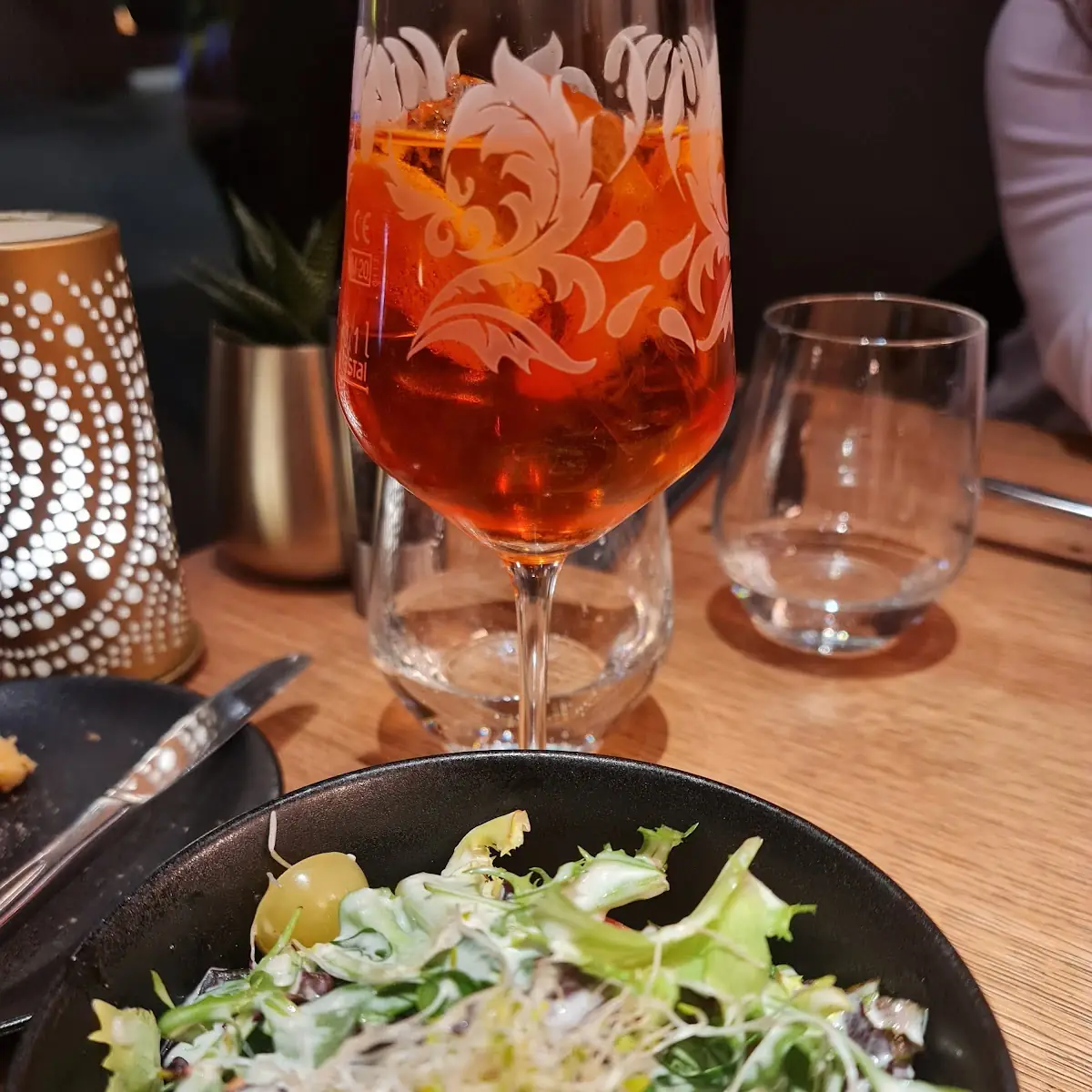Beilagensalat Aperol Spritz