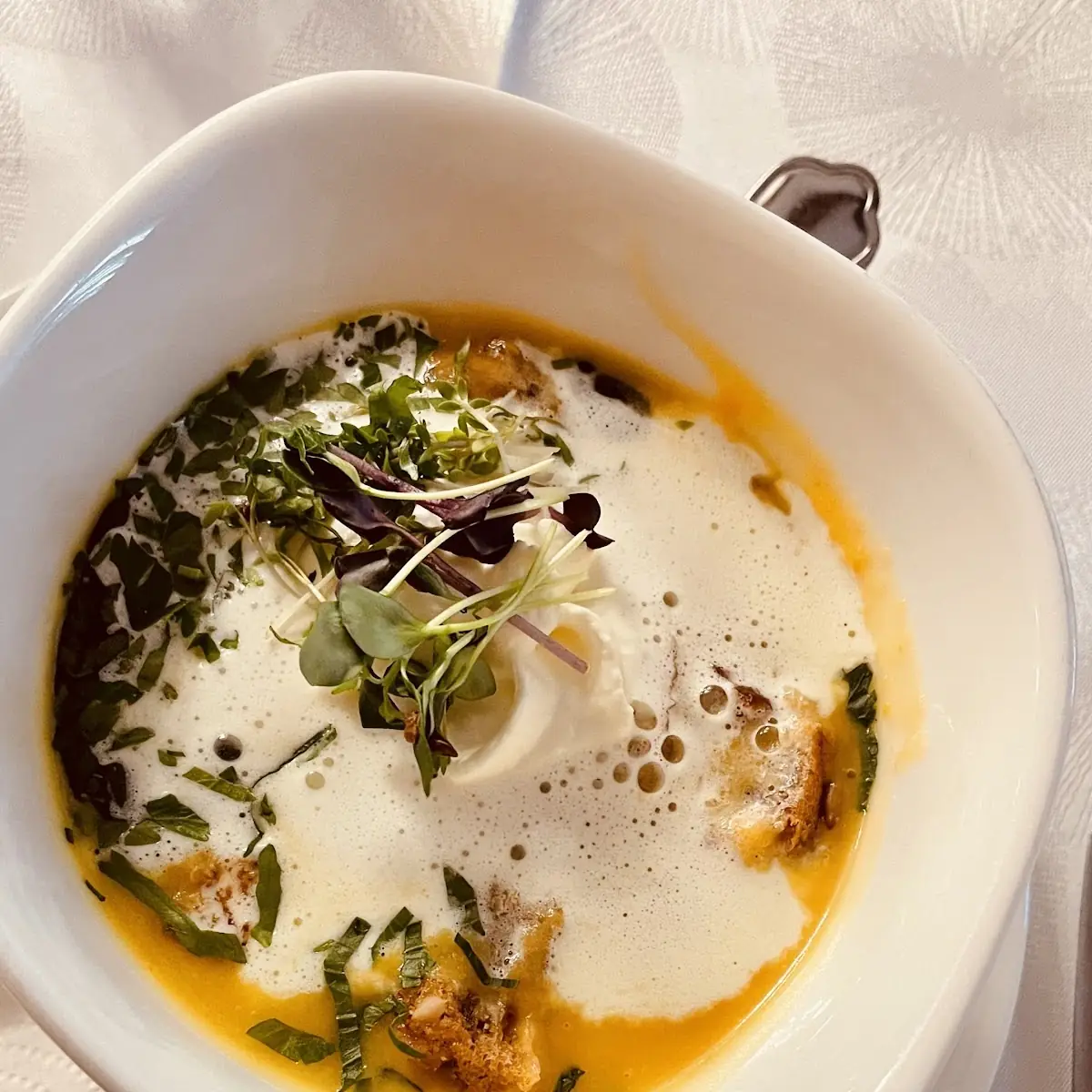 Kürbiscremesuppe