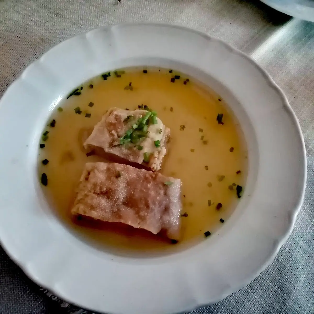 Fleischstrudelsuppe
