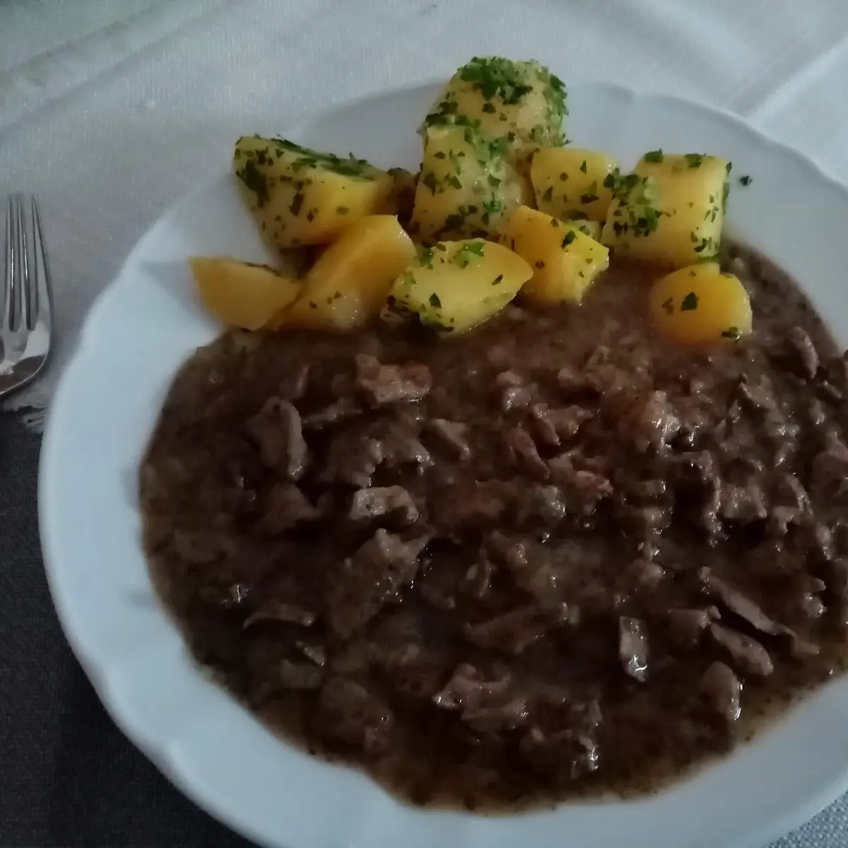 Geröstete Leber