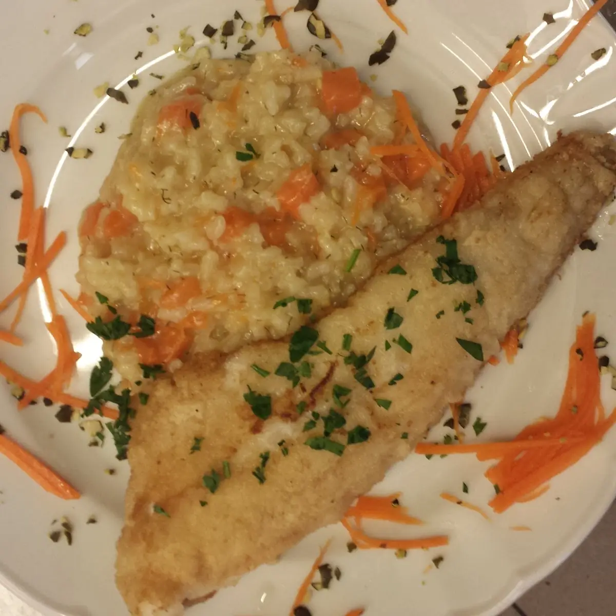 Kürbis Risotto