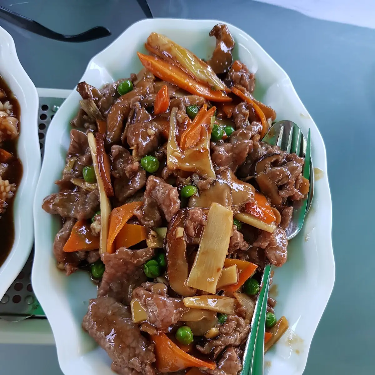 Beef with Green Onions