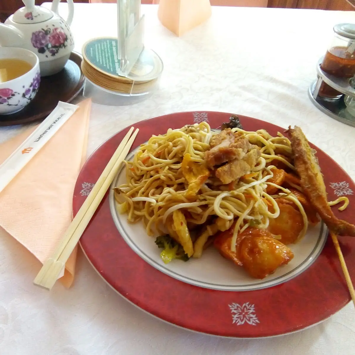 Gemischter Teller Vom Buffet