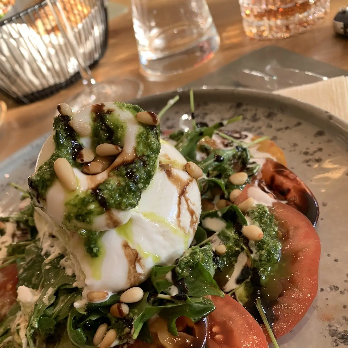 Burrata Bunte Tomaten Rucola