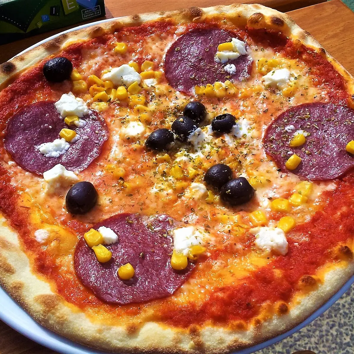 Salami and Olives