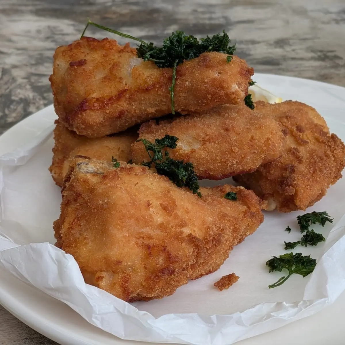 ½ Steirisches Backhendl