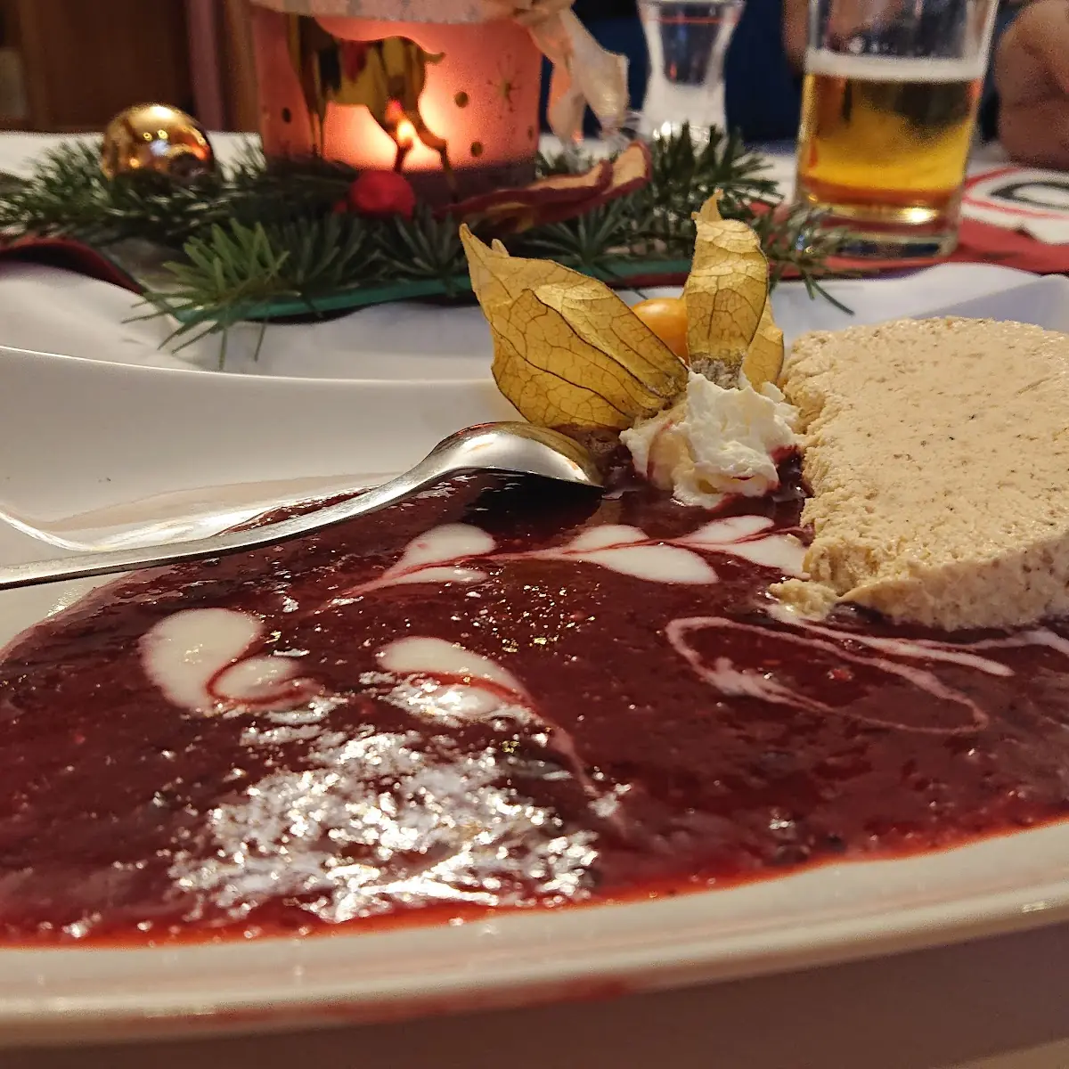 Weihnachtsparfait