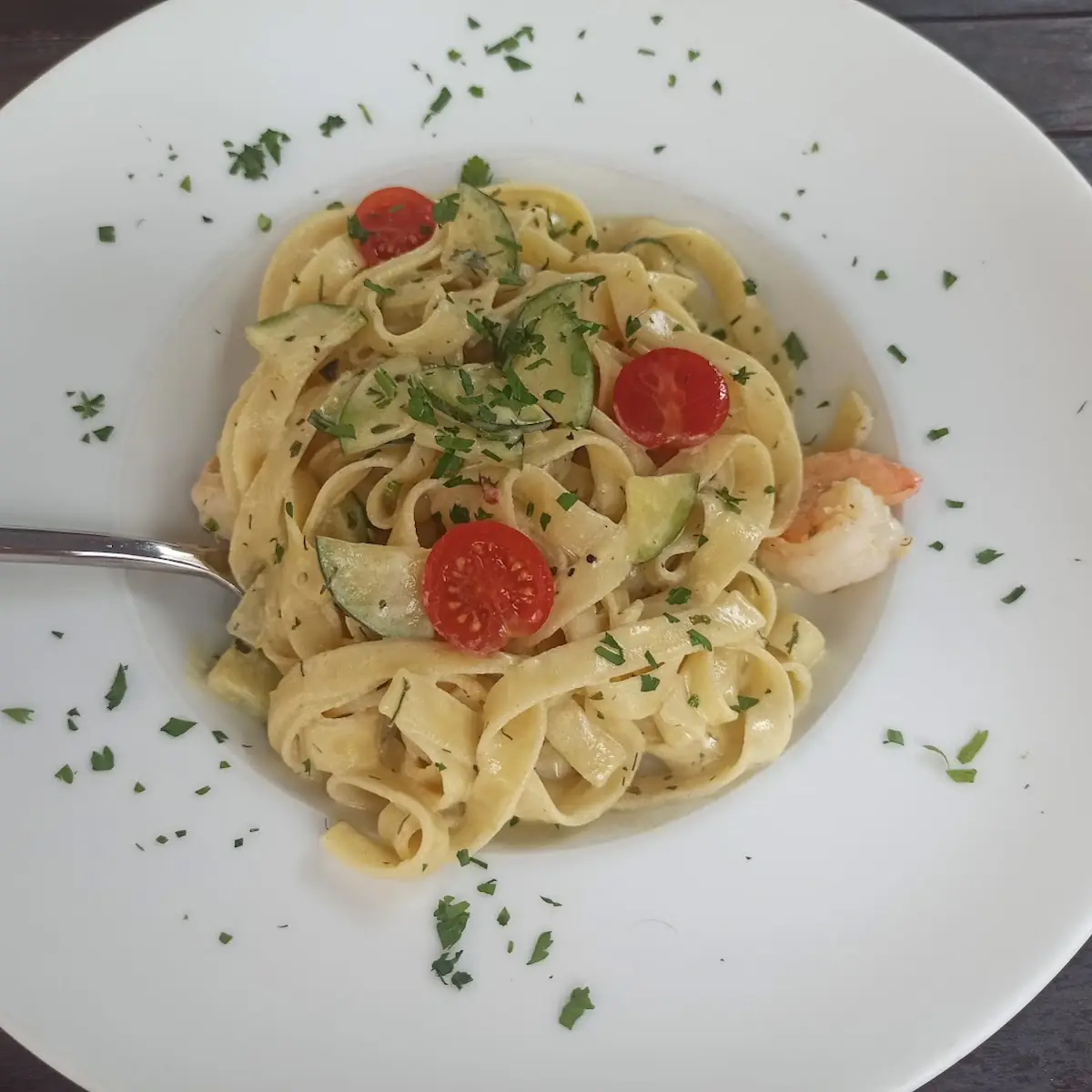 Tagliatelle Gamberetti