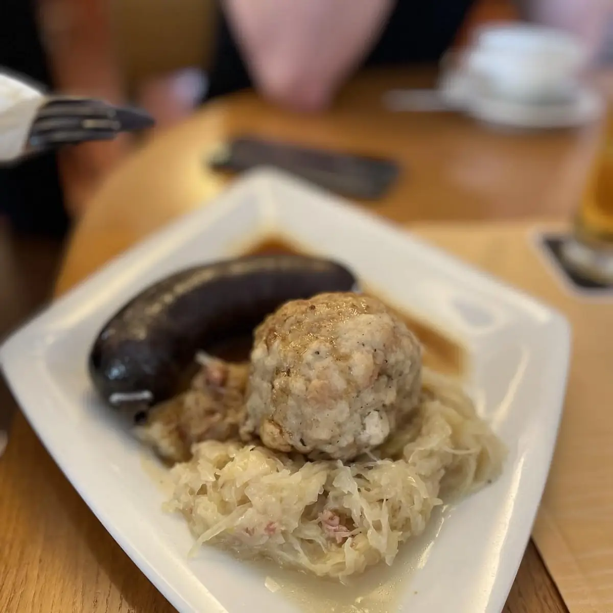 Bratwurst Mit Knöchel