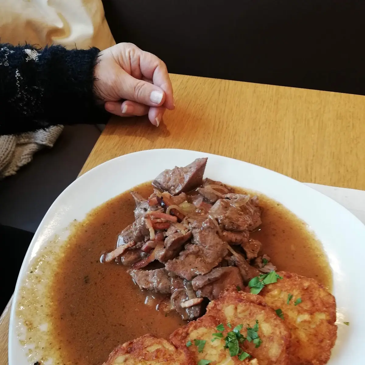 Leber Mit Rösti
