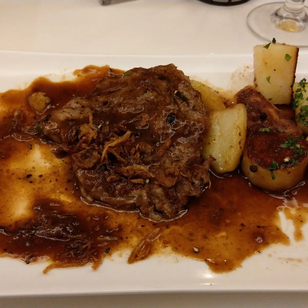 Zwiebelrostbraten