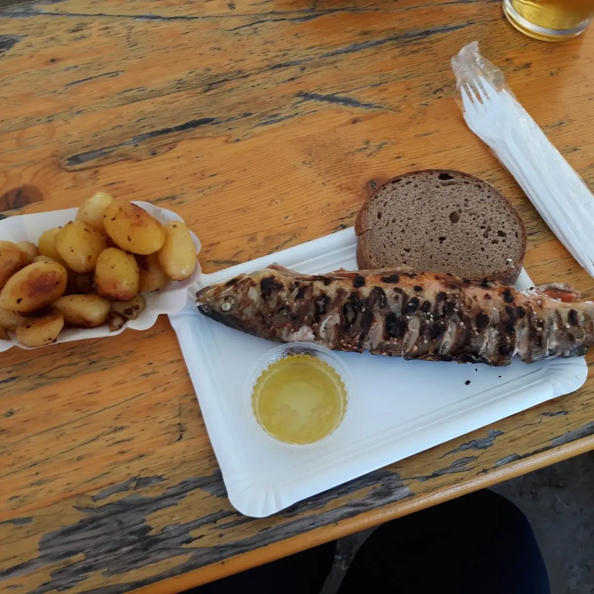 Saibling Gegrillt