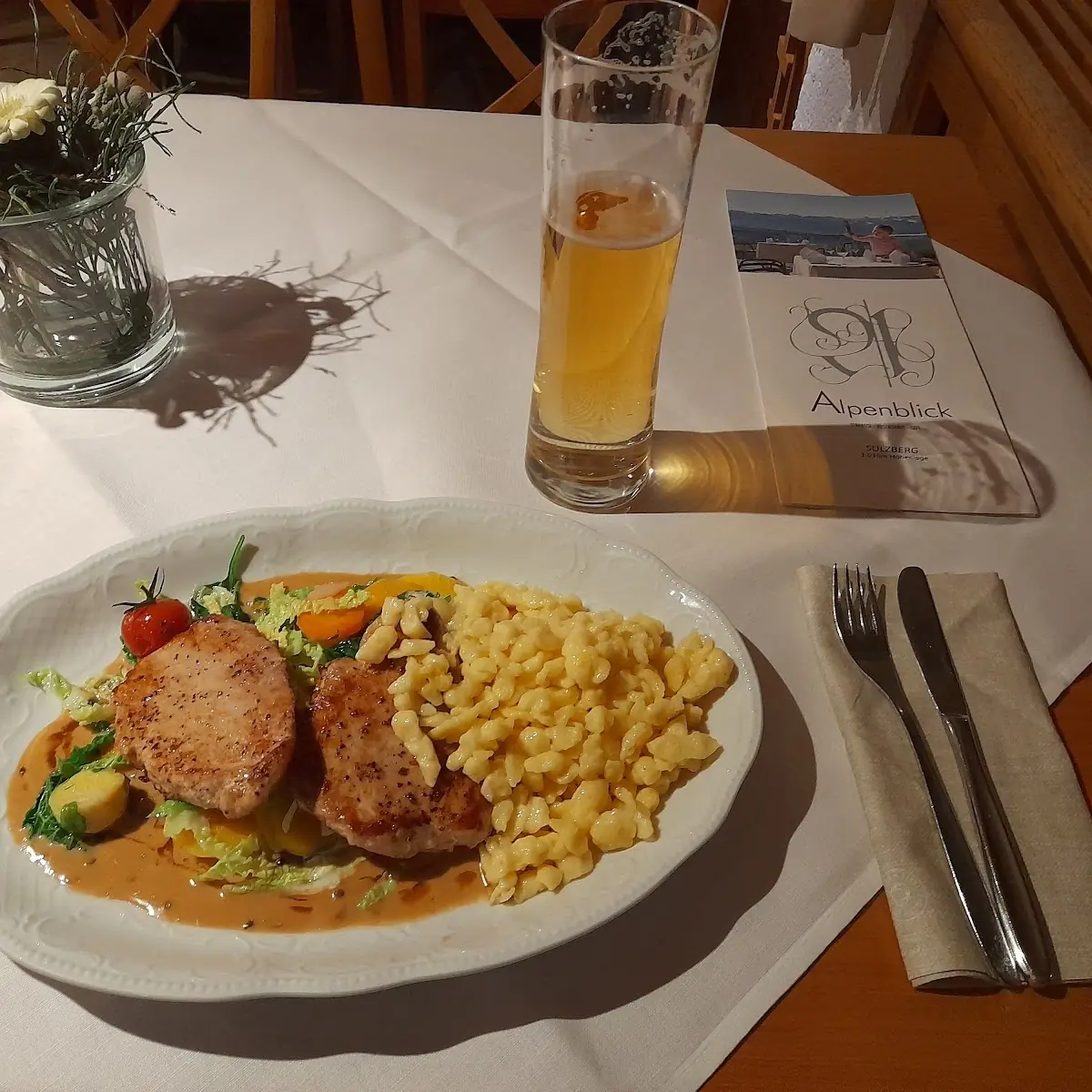Schweinerückenstek