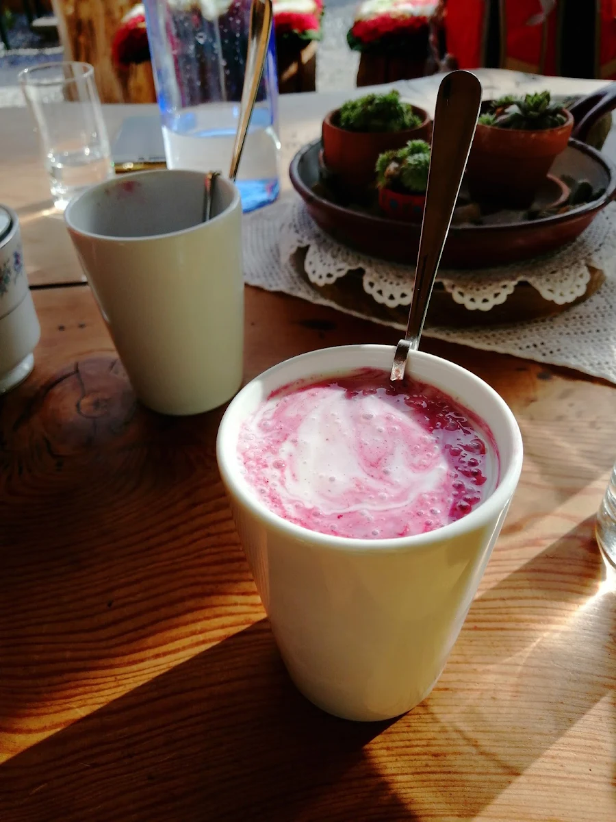 Buttermilch Mit Preiselbeeren