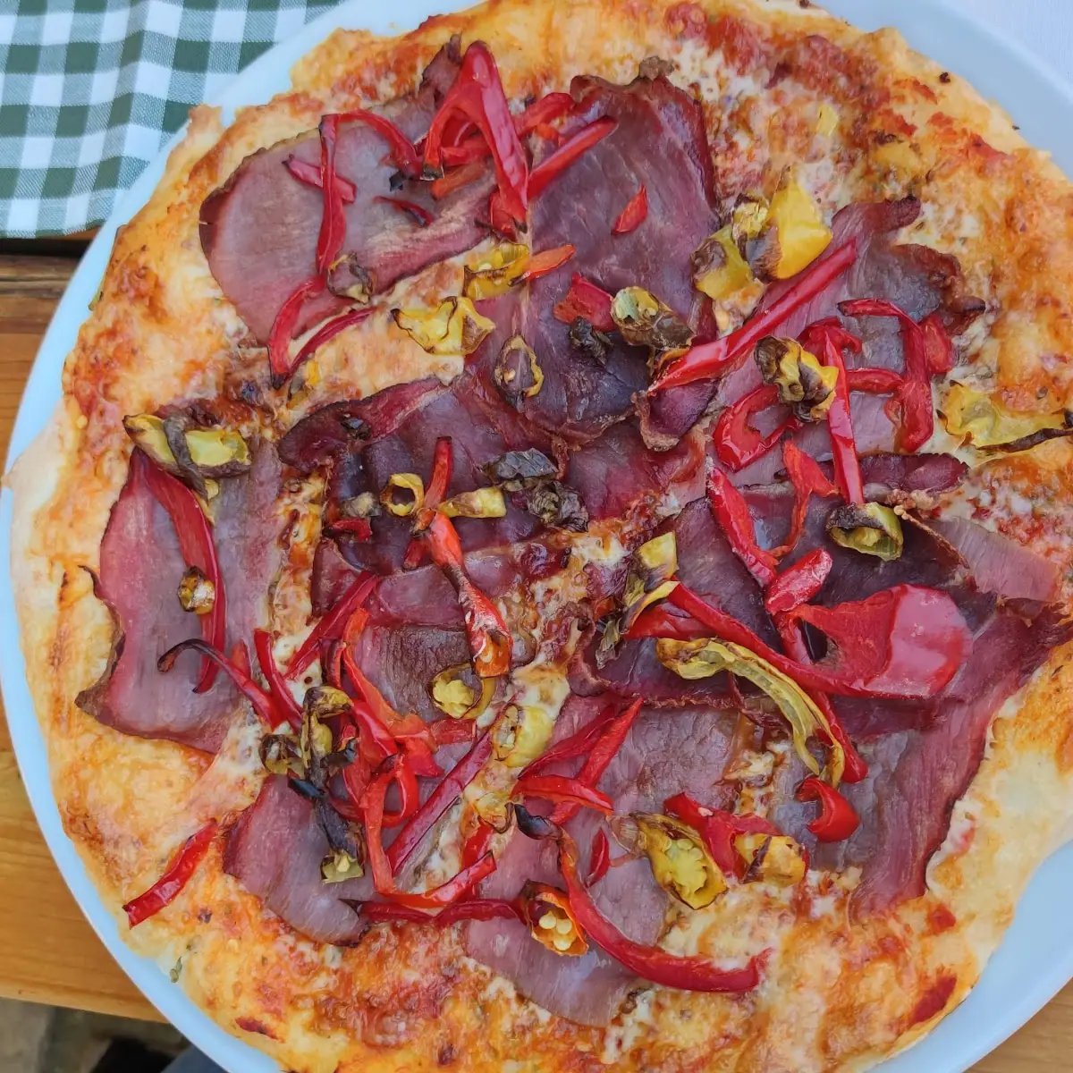 Schinkenpizza, Mostheuriger Mayr zu Hörling