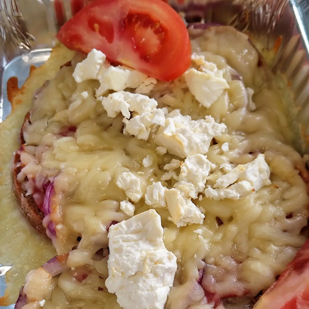Gratiniertes Bauernbrot