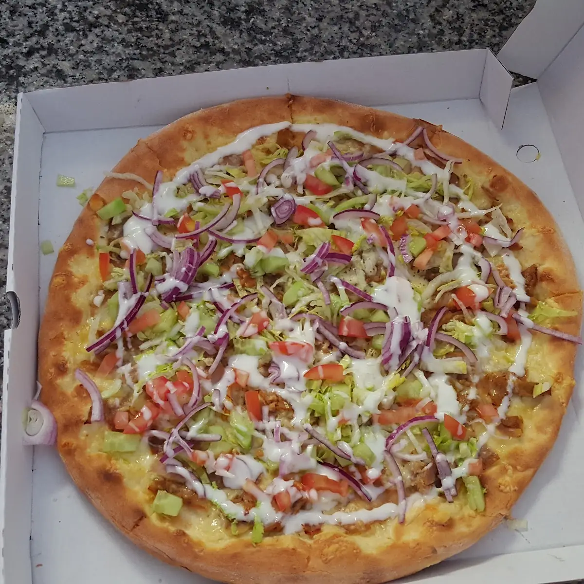 Pizza Kebab