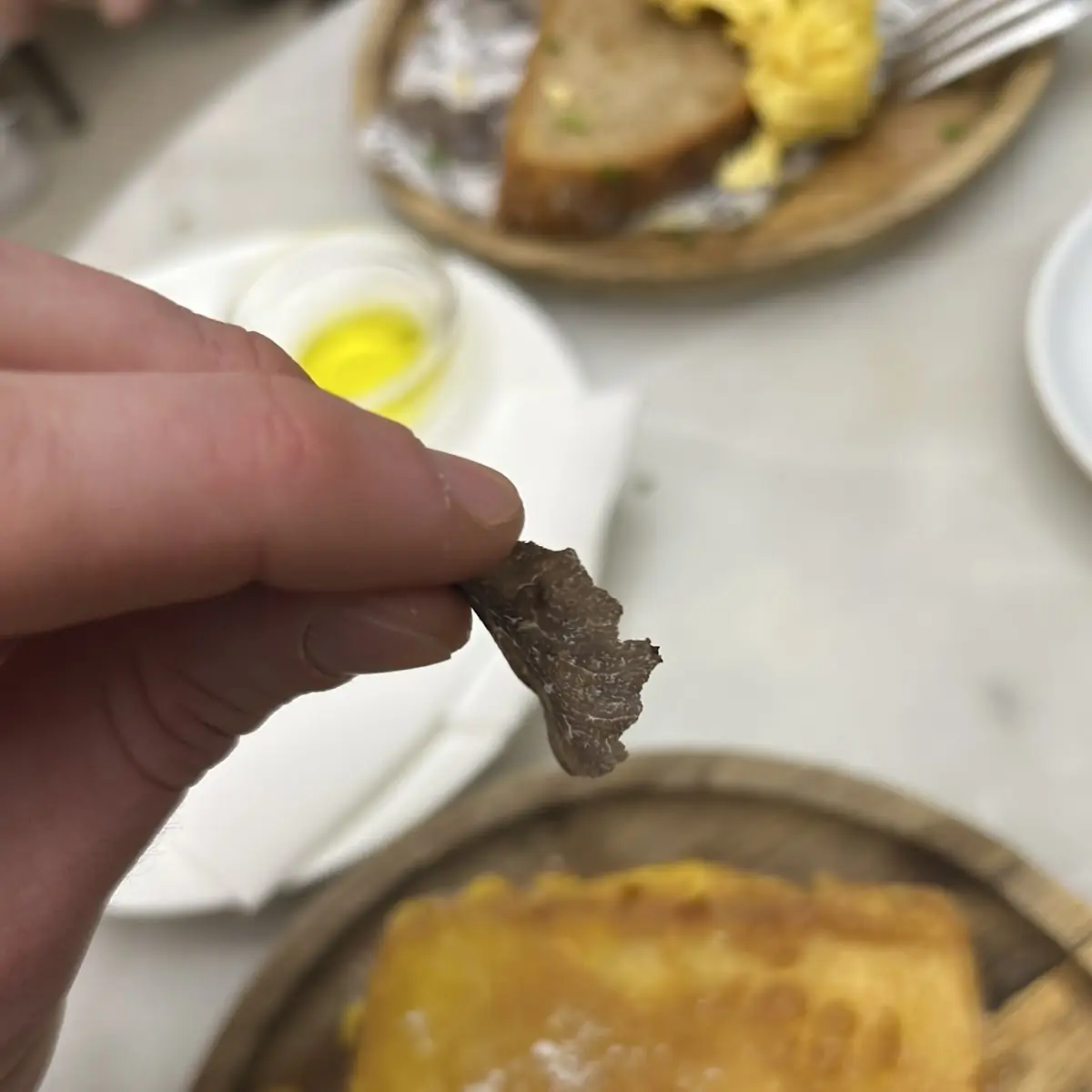 Getrüffelte Eierspeise