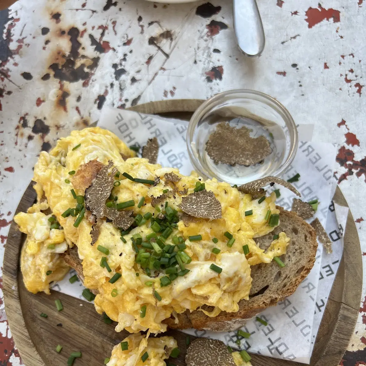 Scrambled Eggs with Truffle Oil