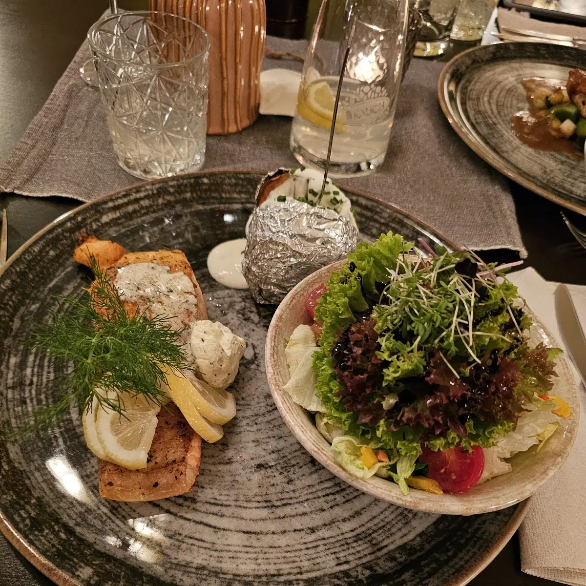 Lachs Steak