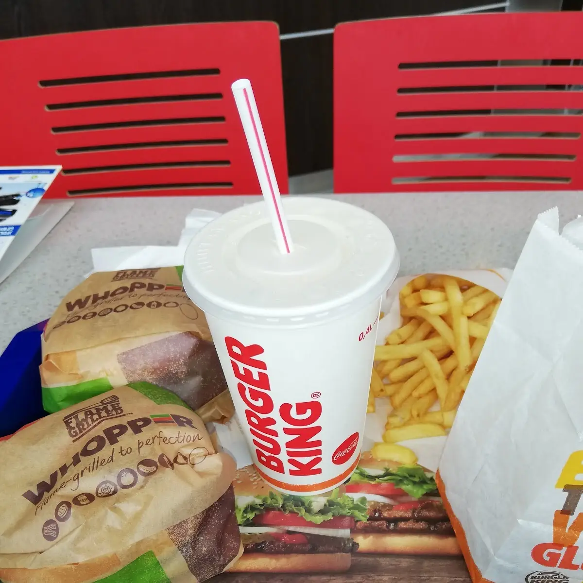 Whopper Menü