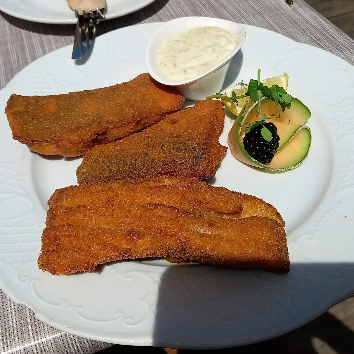 Gebackener Karpfen