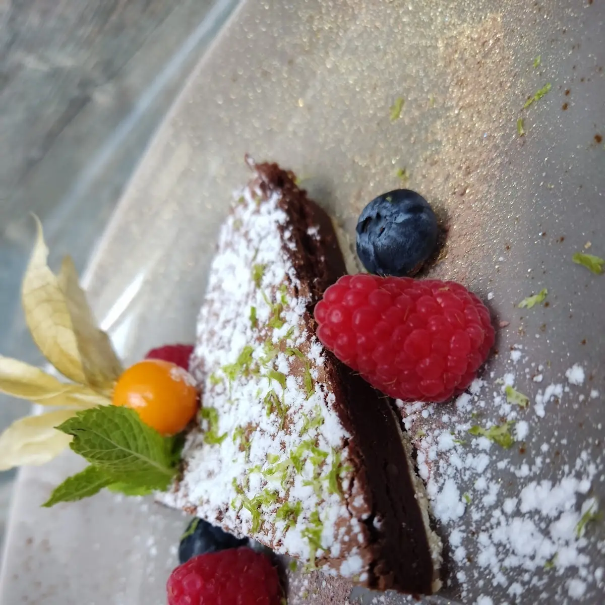 Tarte Von Der Callebautschokolade