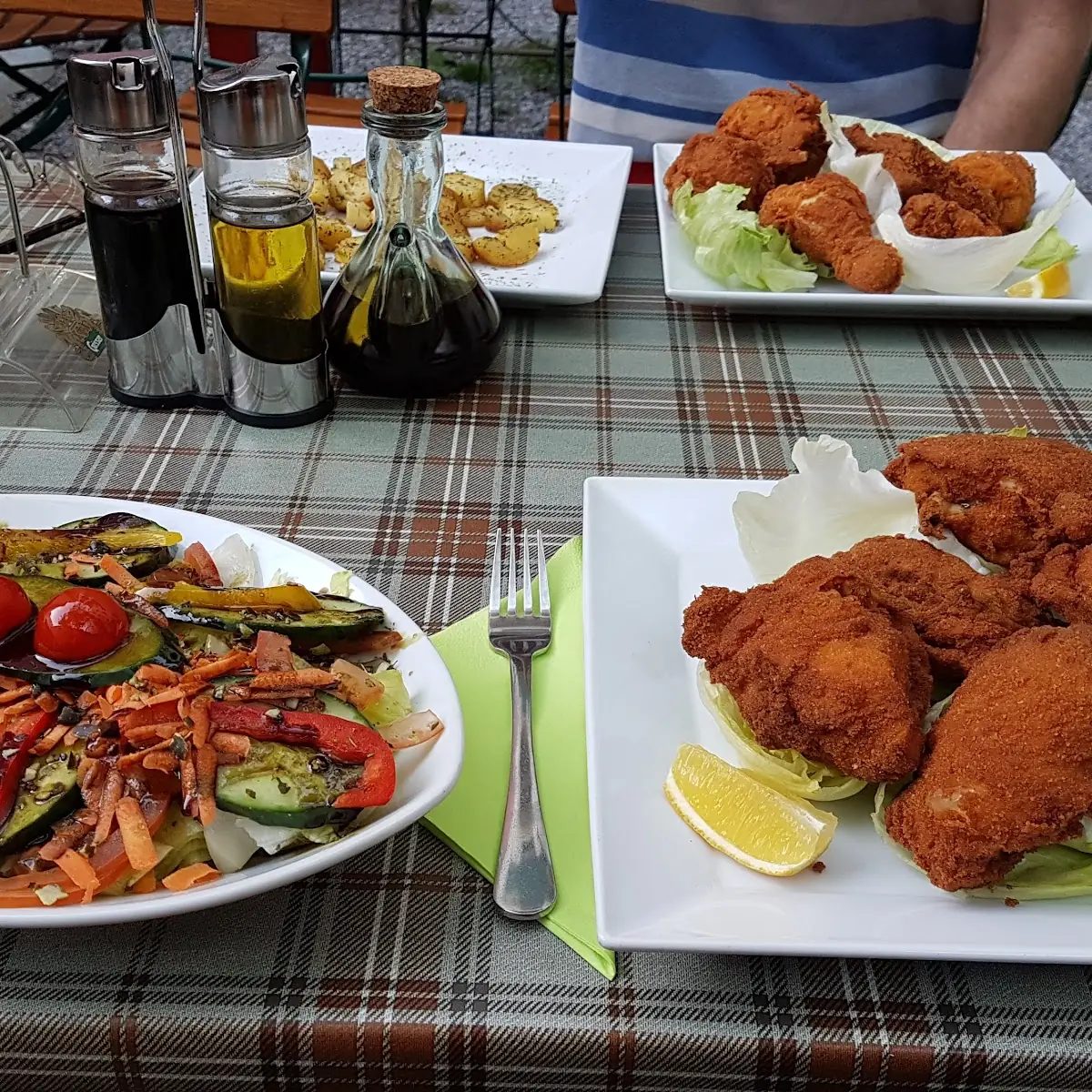 Halbes Steirisches Backhendl